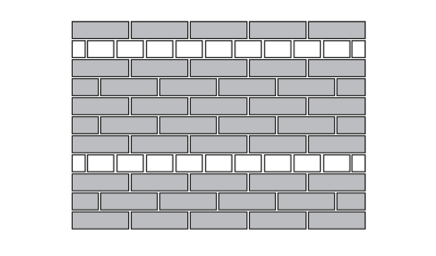 drawing of bricks